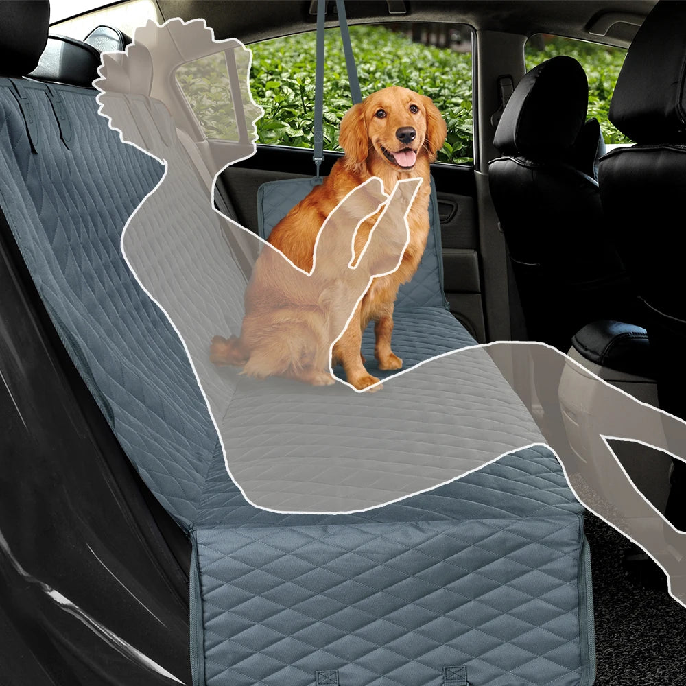 Car Seat Cover Waterproof Pet Travel Hammock Back Seat Protector Mat Safety Carrier