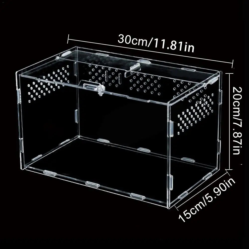 Acrylic Box Sliding VentsSpi Breeding Box