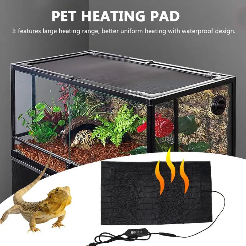 USB Heating Pad Terrarium Adjustable Temperature Controller Incubator Mat