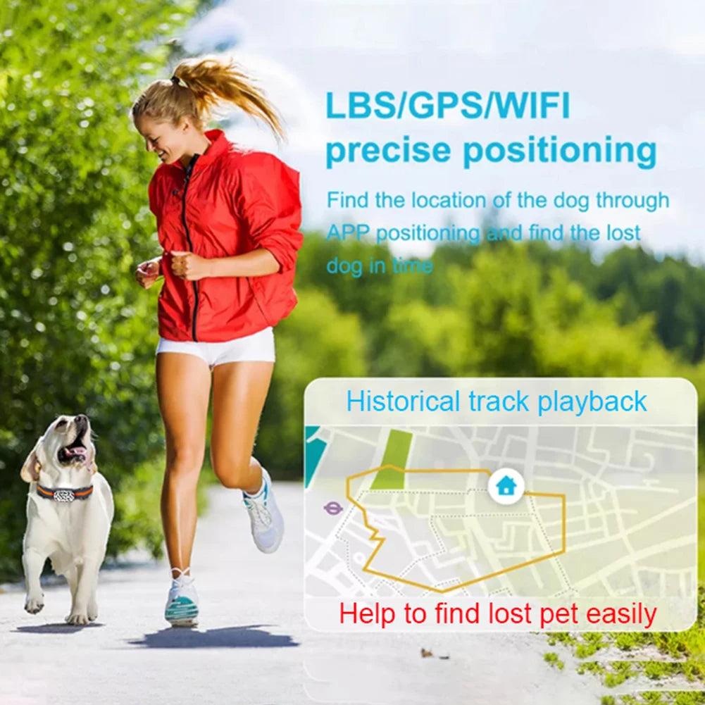 GPS Tracker Smart Locator SIM Card 4G/GPS/LBS for Cat Dog Bird