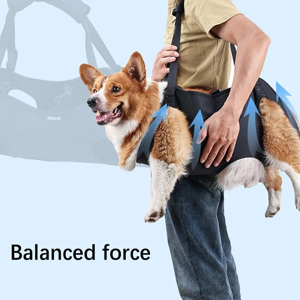 Large Vest Harness, Adjustable Strap For Disabled Dogs