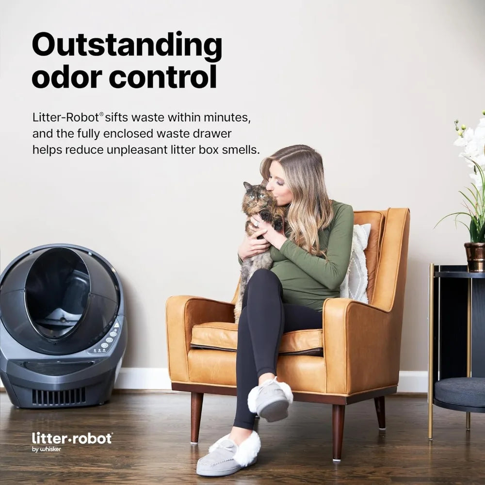 App Controlled Self-Cleaning Litter-Robot Connect & Ramp