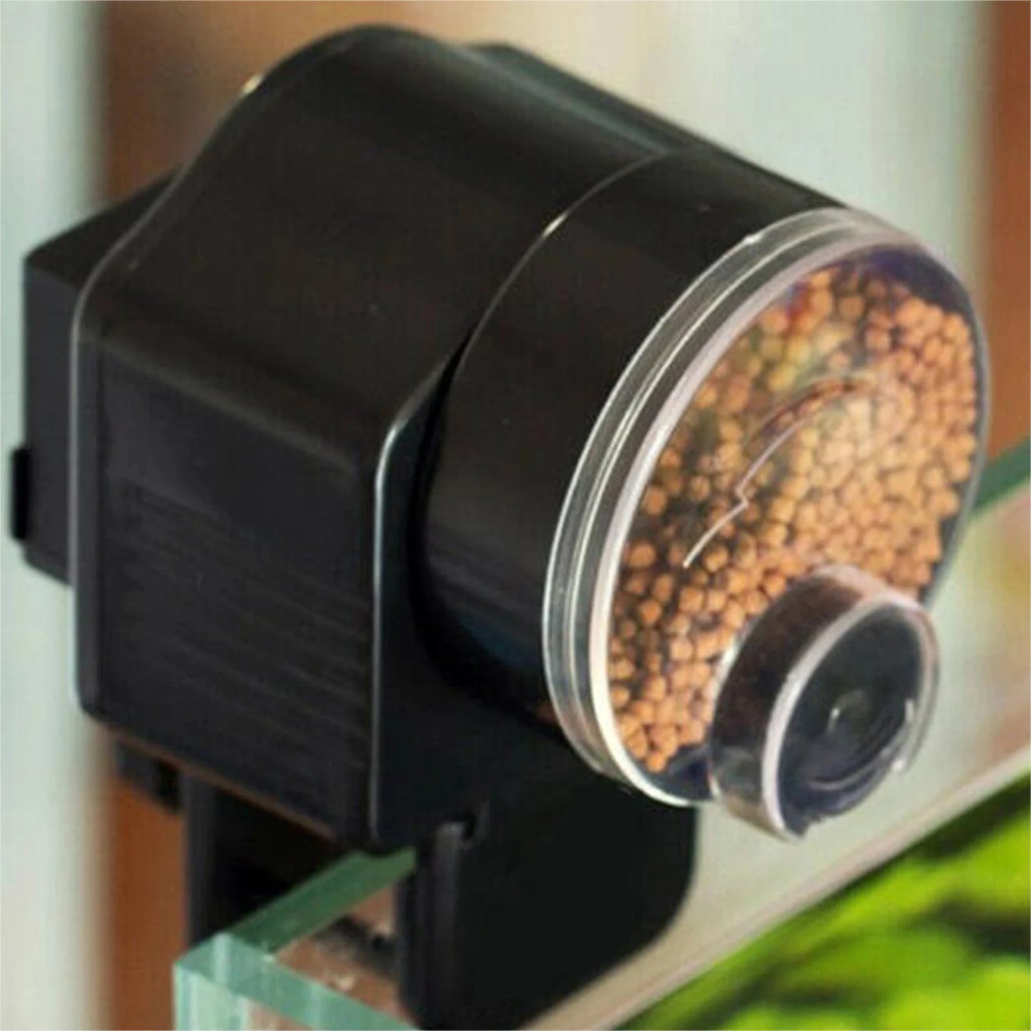 Automatic Fish Feeder Plastic 60ML Timer Dispenser Tool