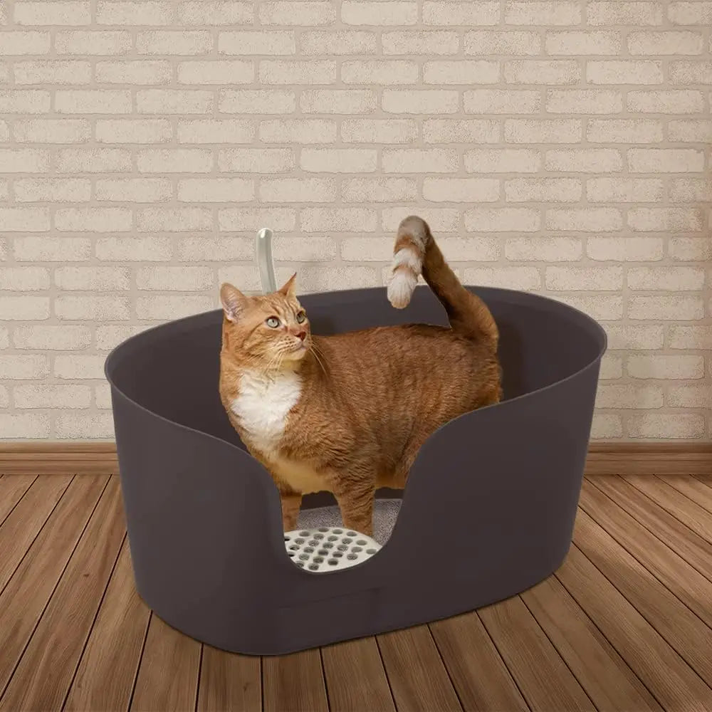 High Wall Anti Spray Extra Large Litter Box