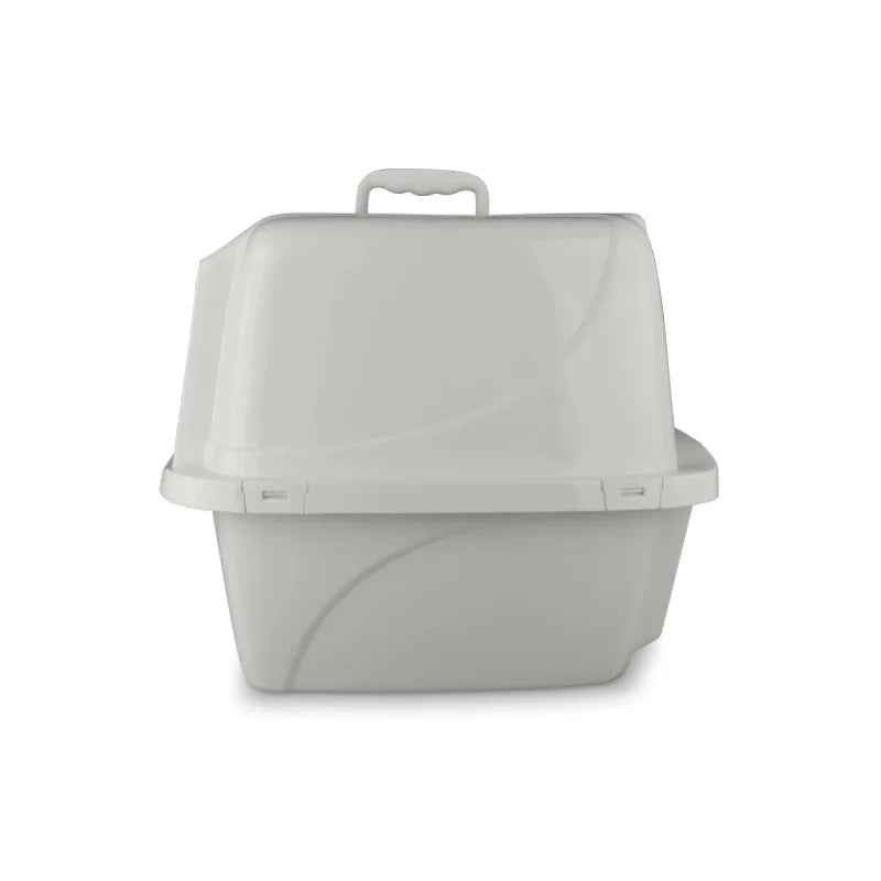 Hooded Odor Control Large Cat Litter Box