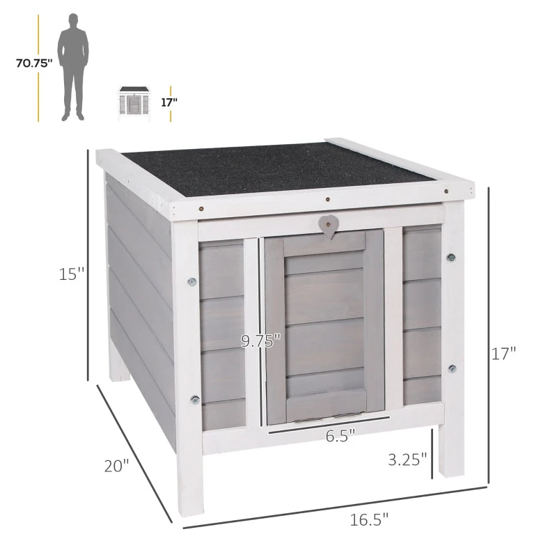 Small Wooden Hutch, Bunny/Guinea Pig Cage